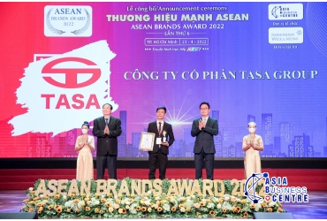 Tasa Group được vinh danh Top 10 “Thương hiệu Mạnh ASEAN 2022”, Doanh nhân Nguyễn Tiến Dũng được vinh danh Top “Nhà lãnh đạo Tiêu biểu ASEAN 2022”.